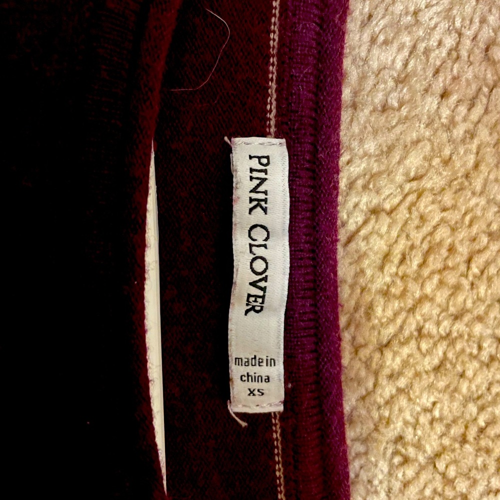 Pink Clover sweater! BRAND NEW!